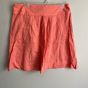 J.Crew Coral Skirt size 8
